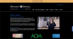 Desktop Screenshot of distinctdentalhouston.com